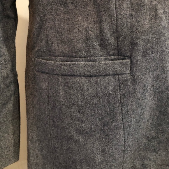 Vintage Pendleton oversized blazer gray wool women’s suit jacket - Picture 7 of 9